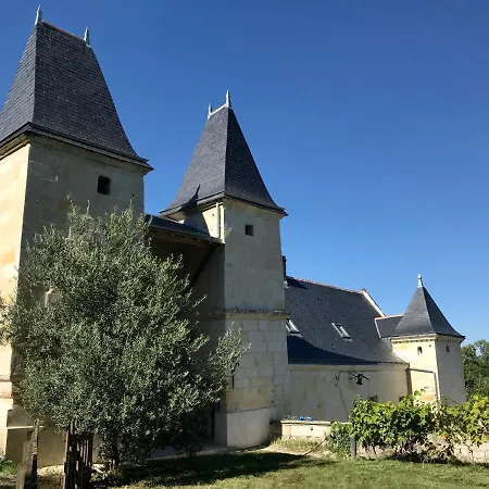 Logis Escale Vue Loire, Piscine Semi-troglodyte Villa *