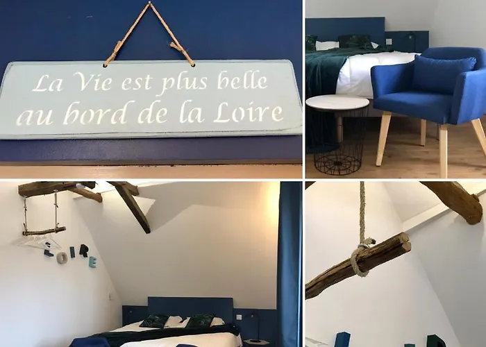 Logis Escale - Grand Gite, Piscine Villa Treves-Cunault